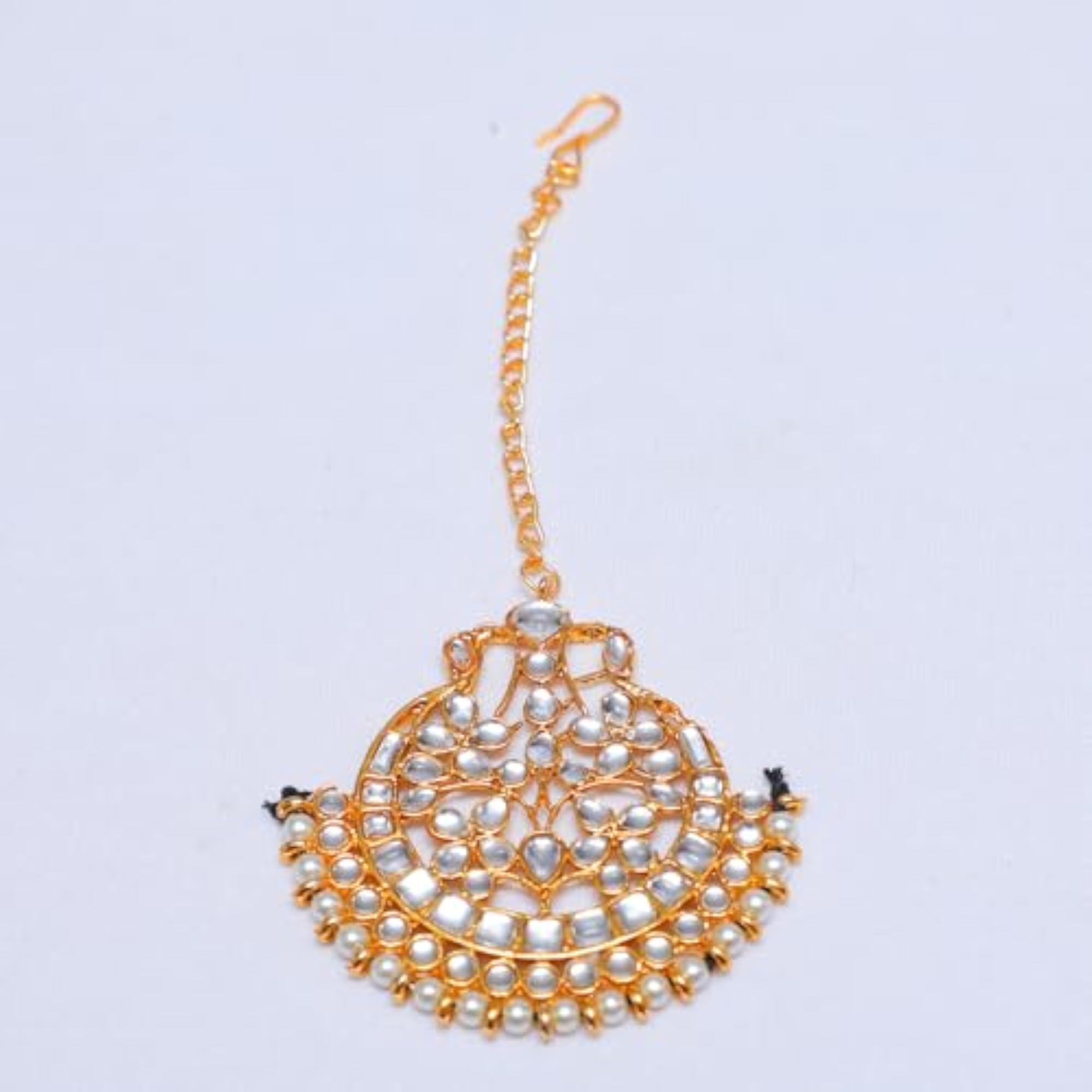 Gold Plated Kundan Choker Necklace Set